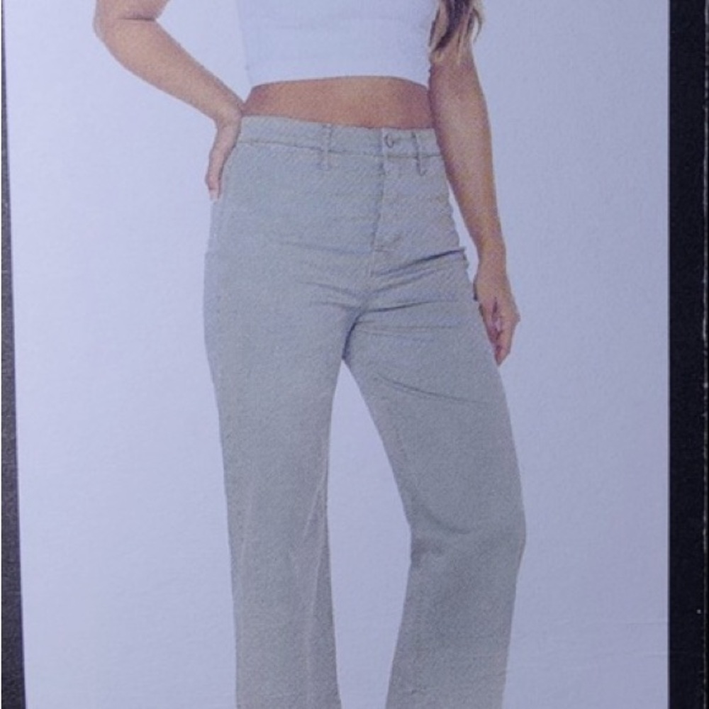 BCBGeneration Sage Wide Leg Crop Trousers - Picture 4 of 4